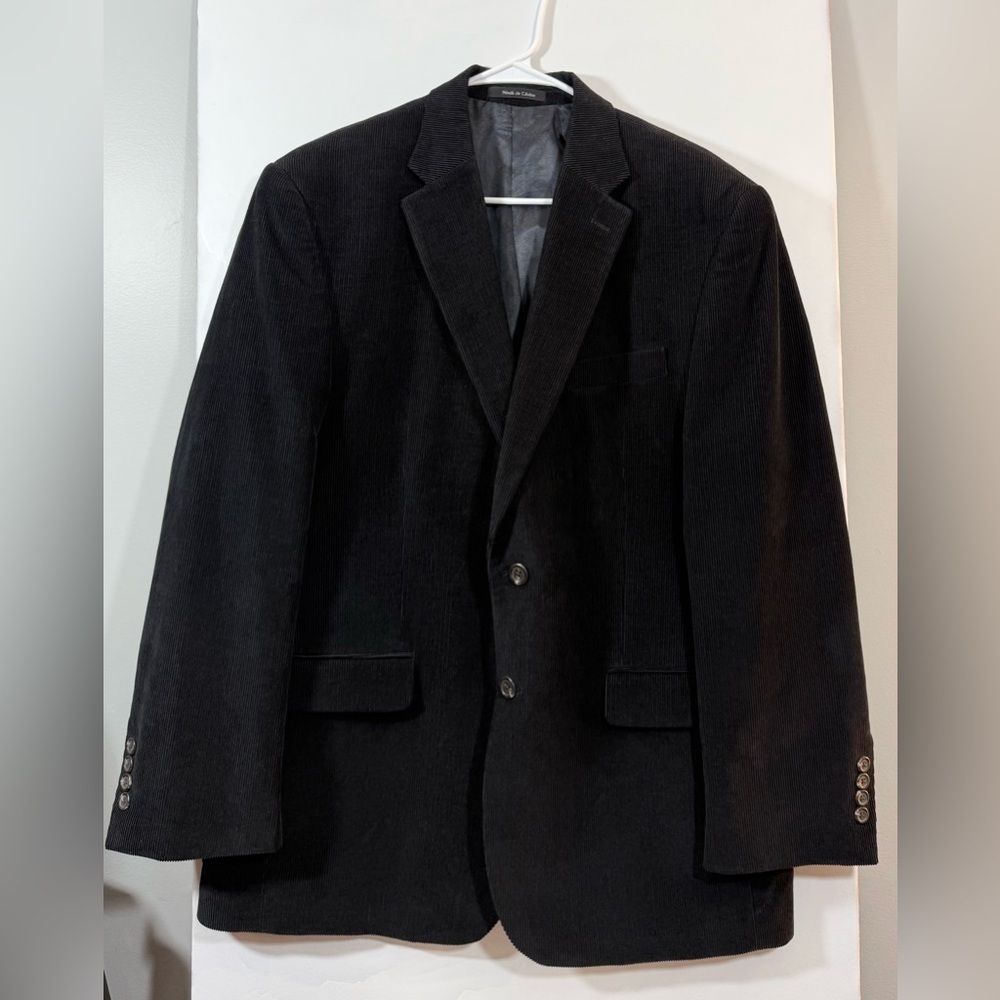 Chaps Men’s Black Corduroy Blazer
